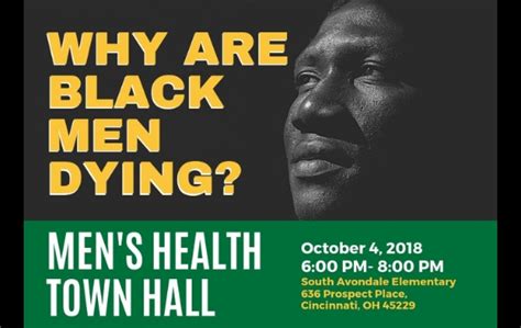 black men s health initiative hosts first town hall the health gap