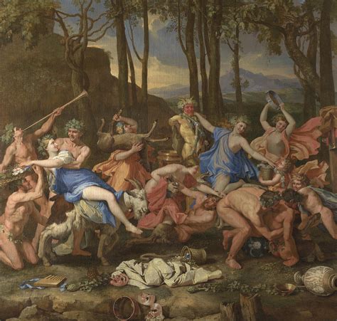 The Triumph Of Pan Painting By Nicolas Poussin