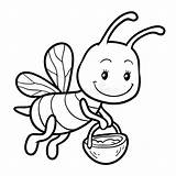 Honey Pollinator Producing sketch template