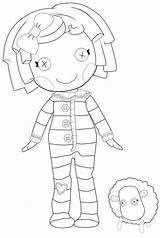 Coloring Pages Lalaloopsy Dolls Hubpages sketch template