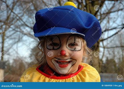 clown stock photo image  colour colorful party