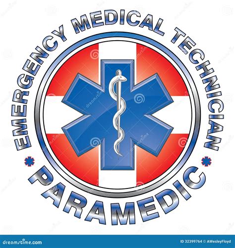 emt paramedic medical design cross stock images image