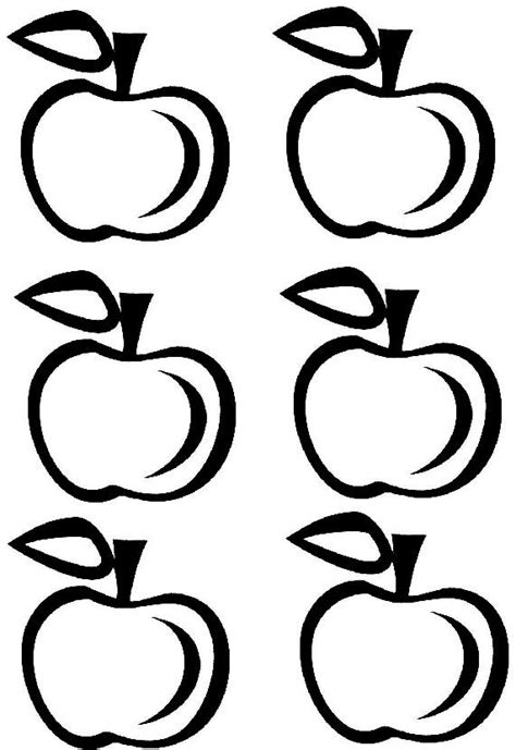 printable apples  kids crafts apple template apple coloring