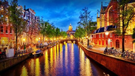 city night river amsterdam hd travel wallpapers hd wallpapers id