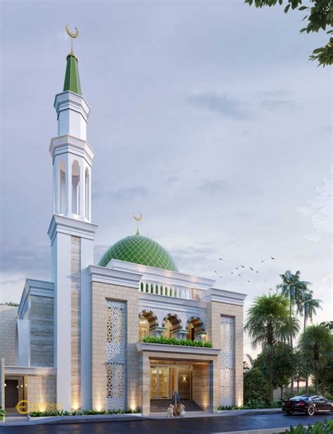 desain masjid minimalis modern  indah  bikin terkagum kagum