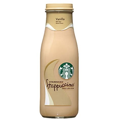 starbucks frappuccino vanilla flavour coffee drink   ml