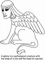 Coloring Sphinx Egypt Pages Printable Egyptian Monsters Print Greek Clipart Creatures Book Ancient Coloringpagebook Sheet Kids Chariot Easily Library Popular sketch template