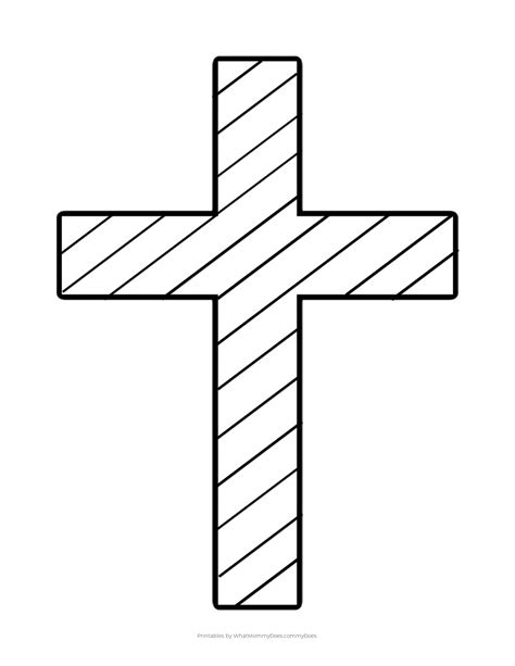 crosses coloring pages printable
