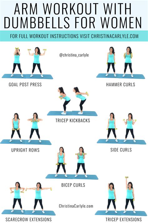 dumbbell exercises for arms that tighten tone and boost