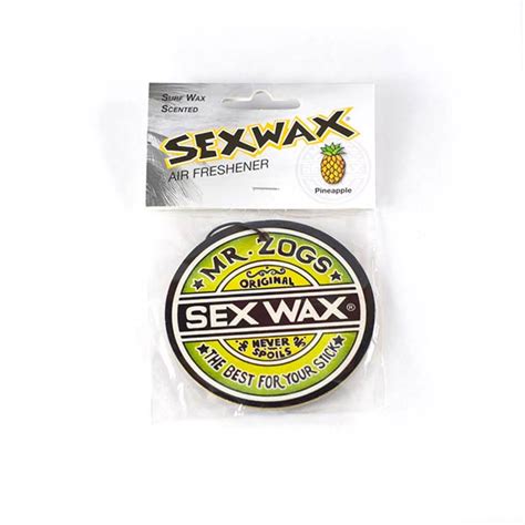 Mr Zoggs Sex Wax Air Freshener 3 Logo Green Ebay