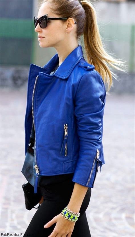 style guide   wear  leather jacket  autumn fab fashion fix