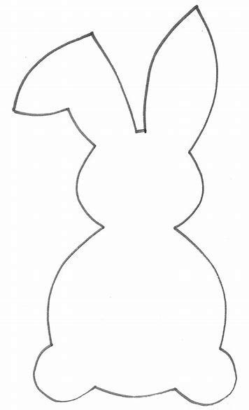 bunny patterns  print bing images easter diy easter bunny