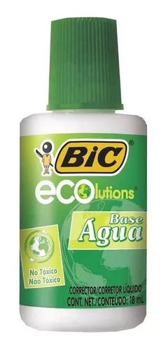 Corretivo Líquido Bic Base Água 18ml Ecológico Branco Parcelamento