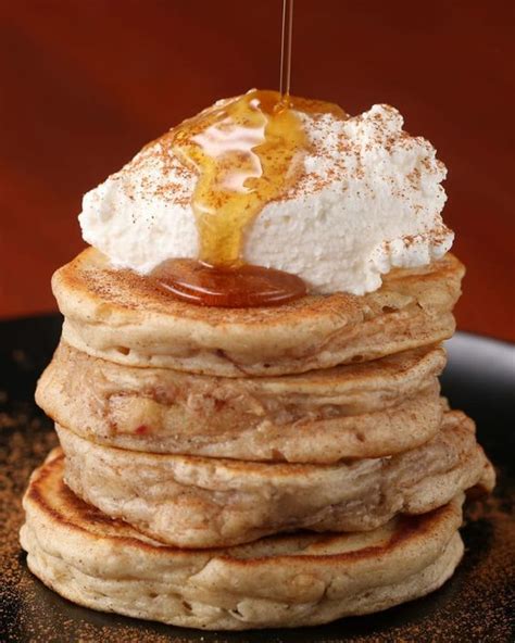 apple ring pancakes recipe by tasty recipe food yummy