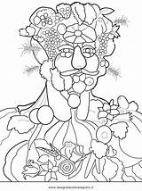 Arcimboldo Giuseppe Blanca Fichas sketch template