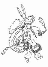Coloriage Indien Indiano Disegno Danser Hugolescargot Colorier Hugo Danse sketch template