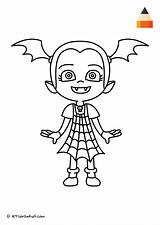 Vampirina Halloween Dibujo Visitar Leri sketch template