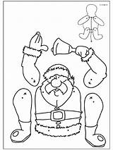 Hampelmann Weihnachten Dasmalbuch sketch template