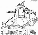 Submarine Drawing Pages Coloring Getdrawings sketch template