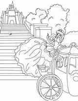 Coloring Fairy Tale Pages Cinderella Carriage Color Disney Castle Drawing Getcolorings Printable Print Getdrawings Perrault Tales Hellokids sketch template