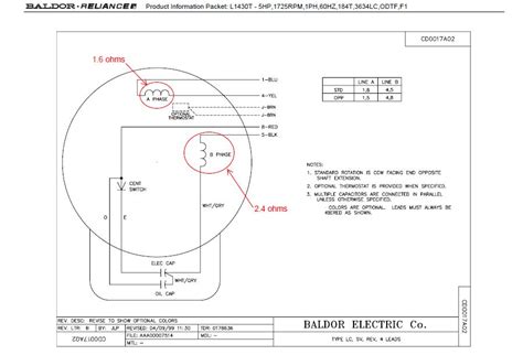 baldor motor lt wiring diagram wiring diagram  schematic role
