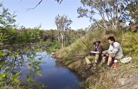 itinerary murray river fishing nsw national parks