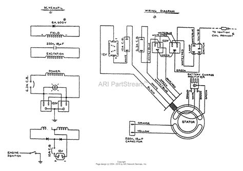 briggs  stratton power products     watt parts diagram  electrical