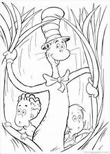 Coloring Pages Seuss Dr Printable Print sketch template