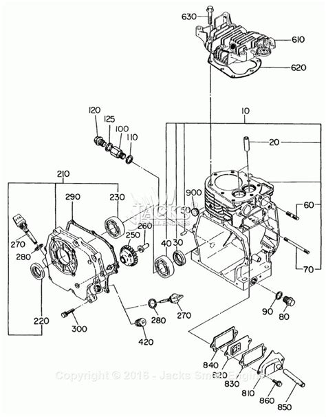 subaru small engine parts diagram