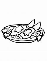 Salad Coloring Pages Colouring Colring Sheet sketch template