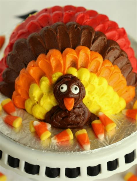 Fun And Easy Turkey Cake Great For Thanksgiving Full Tutorial On My