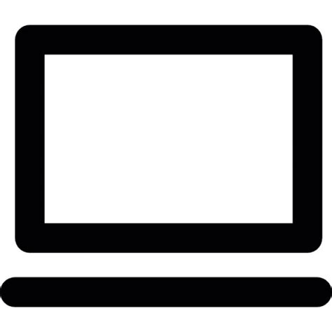 monitor screen rectangle  keyboard  symbol  ios  interface