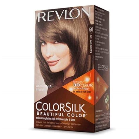 Revlon Colorsilk Natural Hair Color 5a Light Ash Brown For Sale Online