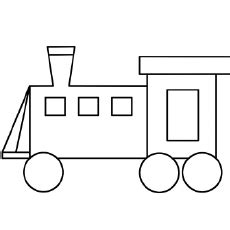 top   printable train coloring pages