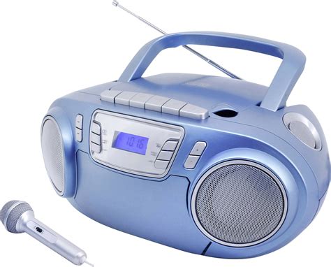 soundmaster scdbl radio cd player fm fm usb tape radio cassette player  microphone
