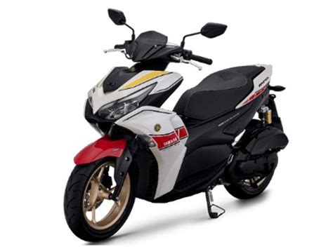 yamaha aerox  world motogp  anniversary edition launched  indonesia zigwheels