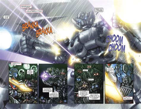 transformers foundation issue 4 seven page preview transformers news tfw2005