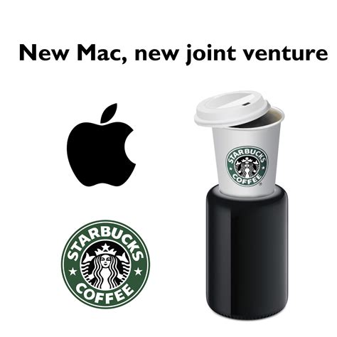 macpro  joint venture apple starbucks joint venture  mac mac pro dog bowls