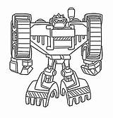 Rescue Coloring Bots Pages Printable Heatwave Getcolorings Bot Color sketch template