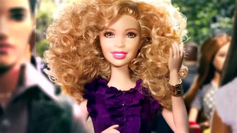 watch the evolution of the barbie doll glamour video