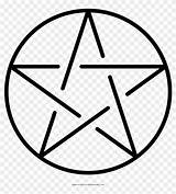 Pentagram Pentacle sketch template