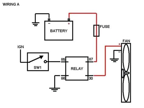 dual electric fan relay wiring diagram popinspire
