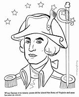 George Washington Coloring History Pages American Kids General Printable Founding Timeline Fathers Color Print Patriotic Pdf Worksheets Printing Help Activities sketch template