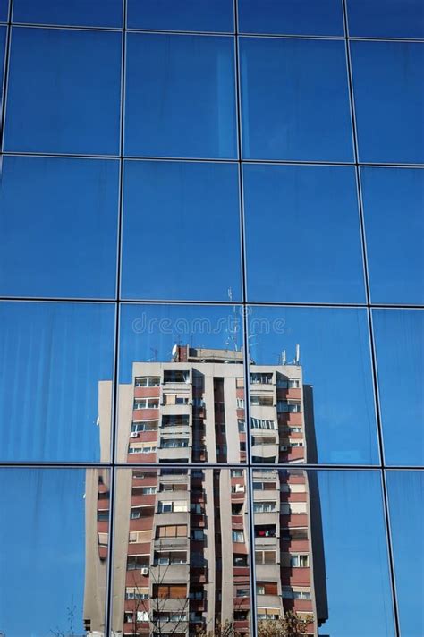 reflection    stock image image  building office