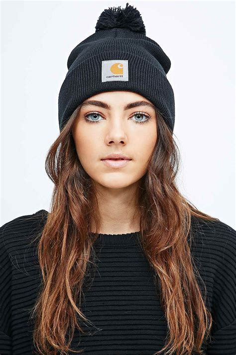 carhartt bobble  hat beanie  black outfits  hats casual