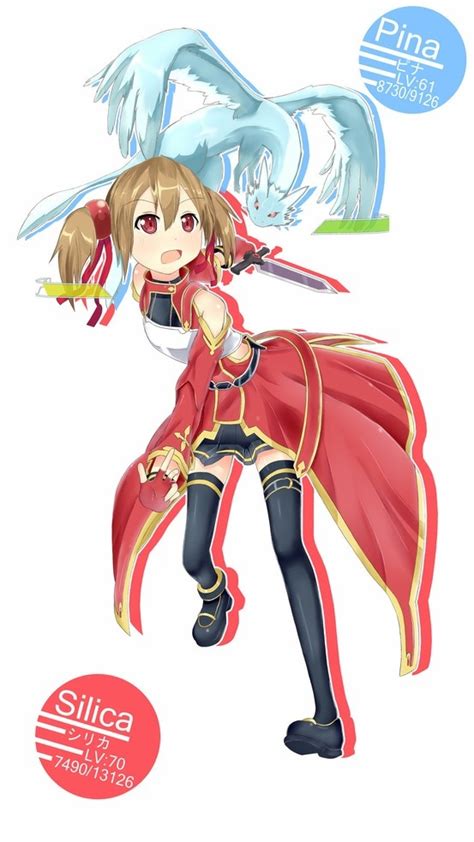 silica sao anime anime girls hentai and other nya pinterest