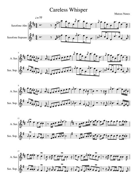 printable sheet   saxophone  piano notes  popular