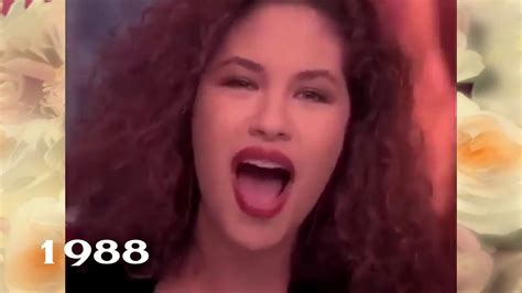 selena from 4 years old to 23 years old 1975 1995 youtube