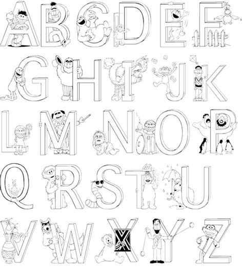coloring alphabet gambar kata kata