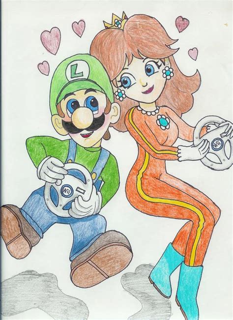 Mario Kart Wii Daisy By Rebokdaisy On Deviantart